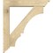 Ekena Millwork Balboa Traditional Rough Sawn Bracket w/ Offset Brace, Douglas Fir, 6"W x 30"D x 34"H BKT0604X30X34BOA01RDF - alternate 3